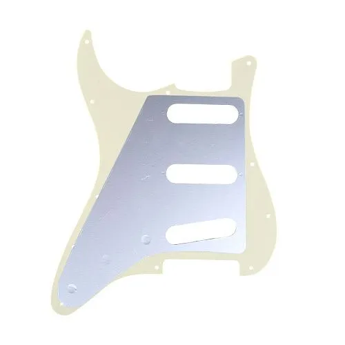 Musiclily MX1388CM Защитная накладка для электрогитары, Fender Stratocaster, 3 слоя, кремовая.